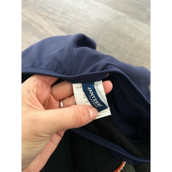 Jantizen Women’s Swim Skirt Navy Blue Modest size 14 - Picture 4 of 6